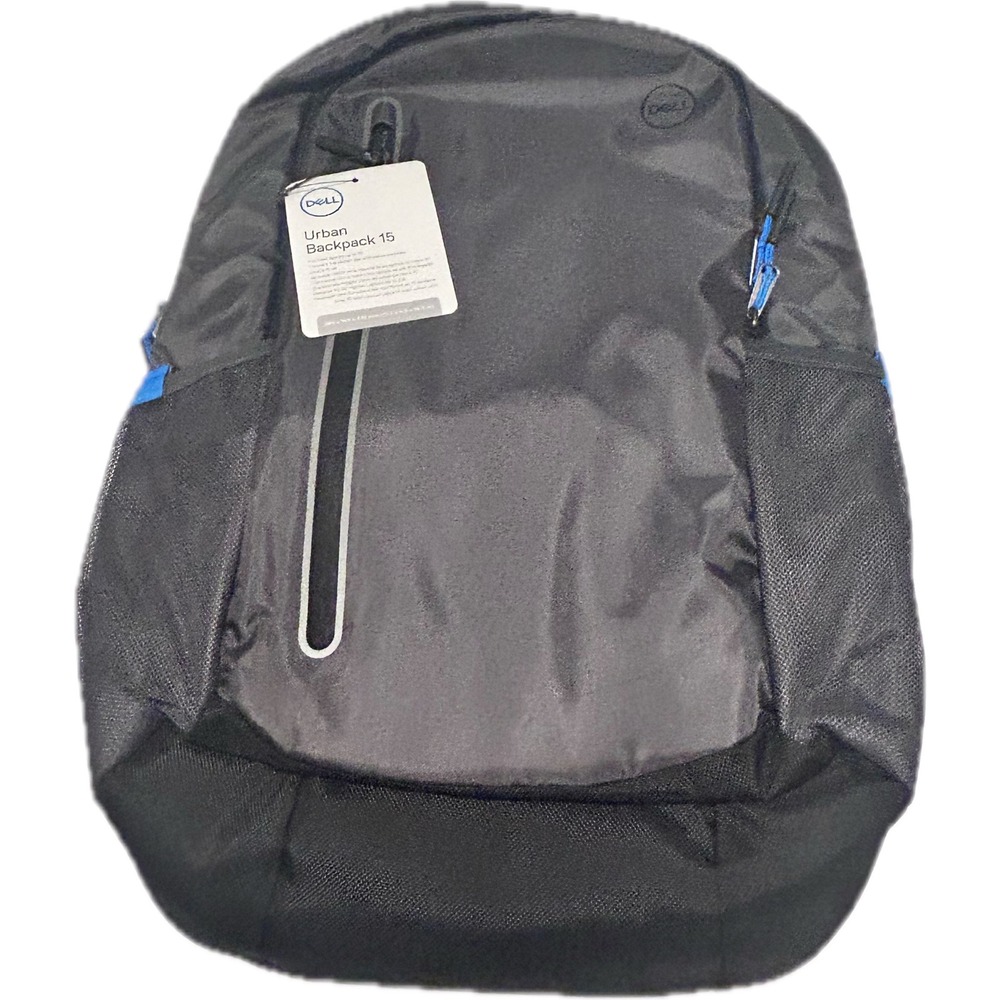 Dell Urban Backpack 15 Unisex OS Black NEW Laptop Bag Reflective Tech Commuter